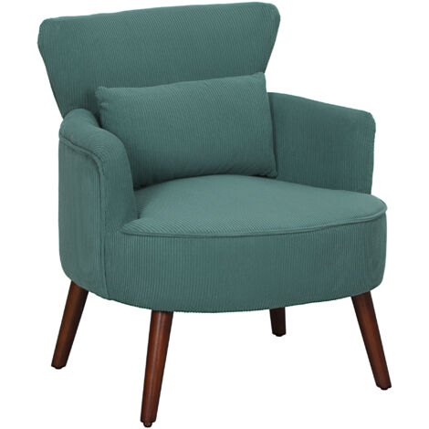 Chaises avec dossier incurvé, accoudoirs arrondis. Chaises confortables, dotées de revêtement en tissu. Pieds en bois. Idéales pour les chambres à coucher ou les salons. Capacité jusqu’à 120 kg. Coule (1/5)