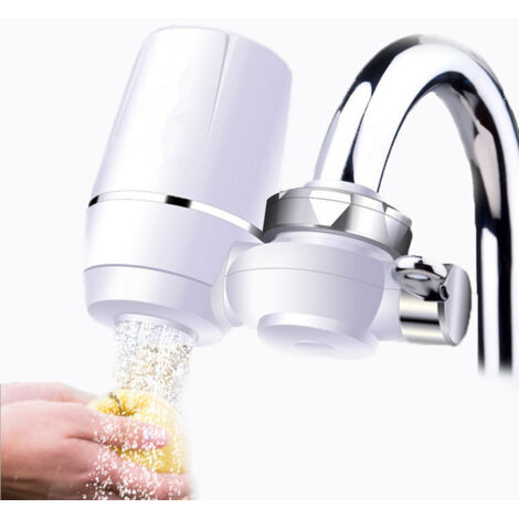 Purificateur d'eau de robinet, filtre, purification en profondeur en 7 étapes, avec 1 filtre en céramique d'origine, purificateur d'eau du robinet