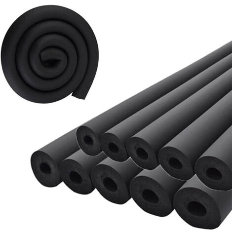 Tube isolant ignifuge de protection solaire, 10 pièces, diamètre intérieur 22 mm, longueur 1,8 m, épaisseur de paroi 9 mm (1/5)