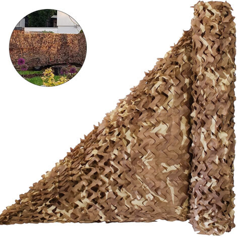 Filet de camouflage, filet de protection solaire, camouflage net blinds for sunshade, camping, party decoration, 3 m x 5 m