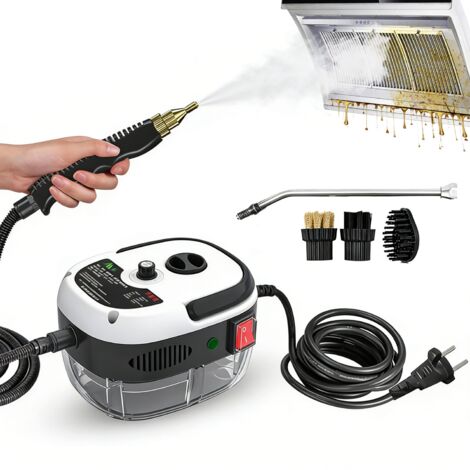 Nettoyeur vapeur multifonctionnel avec accessoires, 6 vitesses, nettoyeur vapeur haute pression pour éliminer les taches et nettoyer (1/5)