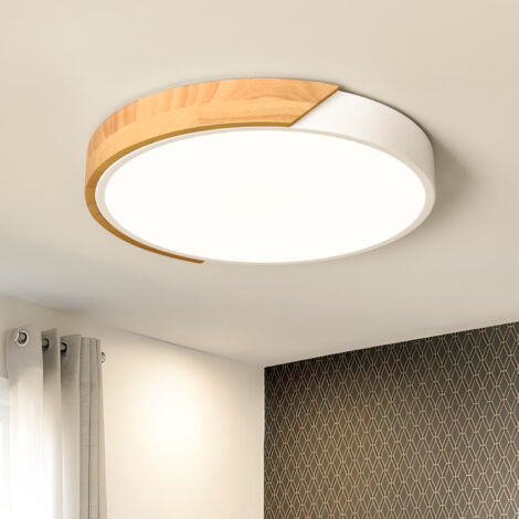 Plafonnier LED 50CM, Plafonnier en métal, Plafonnier Moderne, Lumières Décoratives Vertes, Lumière Chaude 3000K (48W) (1/5)