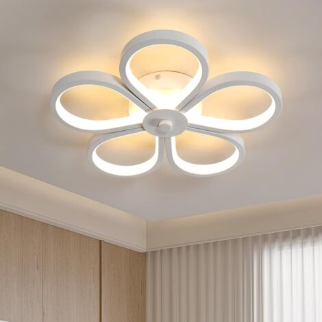 Plafonnier LED, plafonnier moderne, applique murale, lumières décoratives, lumière chaude 3000K (blanc) (1/5)