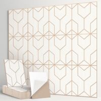 Lot de 12 panneaux insonorisants autocollants, 30 x 30 cm, panneaux muraux insonorisants en polyester haute densité, isolation thermique et ignifuge