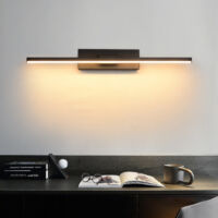 Applique murale LED encastrée pour la maison, orientable à 330 degrés, 6 W, idéale pour la chambre et la table de chevet, 3 000-6 000 K.