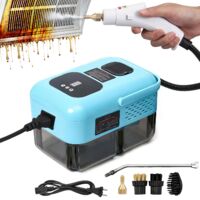 Nettoyeur vapeur haute pression 2500 W, 9 vitesses, affichage numérique. Nettoyeur vapeur multifonctionnel pour le nettoyage et la désinfection