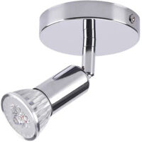 Spot de plafond LED, plafonnier moderne, spot de plafond GU10, spot rotatif orientable à 330°, spot mural, applique murale