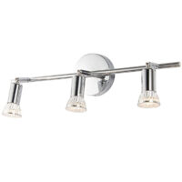 Spot de plafond LED, Plafonnier 3 Ampoules, Spot de plafond GU10, Spot orientable à 330°, Spot mural, Applique murale