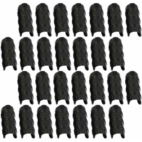 Fascette stringicavo da 30 x 32 mm per fissare teloni da giardino, serre, pellicole e piante (1/5)
