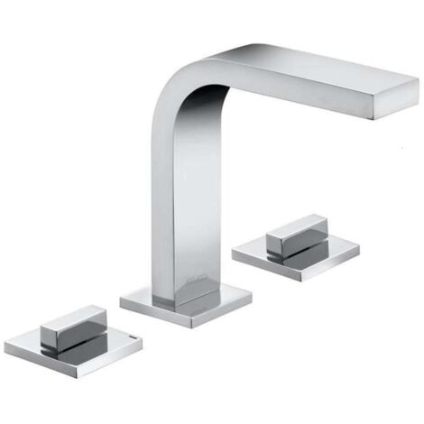 Keuco Edition 11 Mélangeur lavabo 3 trous 51115 sans déchets, chromé - 51115010100 (1/4)