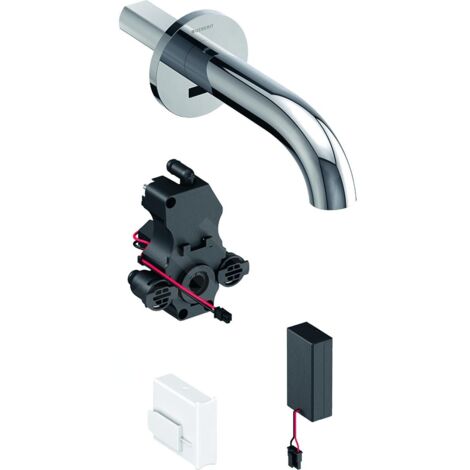 Geberit 116283211 Piave robinetterie WT, montage mural, mitigeur (1/4)
