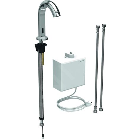 Geberit 116162211 Piave robinet mélangeur WT, montage sur pied, réseau (1/4)