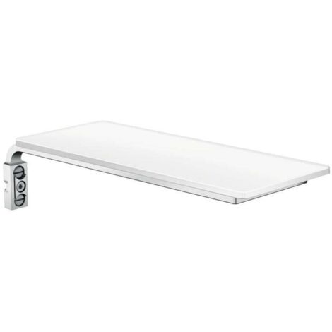 HANSGROHE 26511400 Porte-savon Casetta E blanc/chrome (1/3)