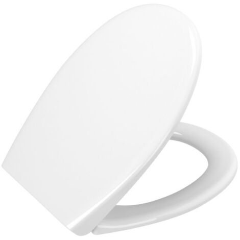 VITRA 84-003R409 Abattant WC S20 Duroplast ovale universel (1/2)