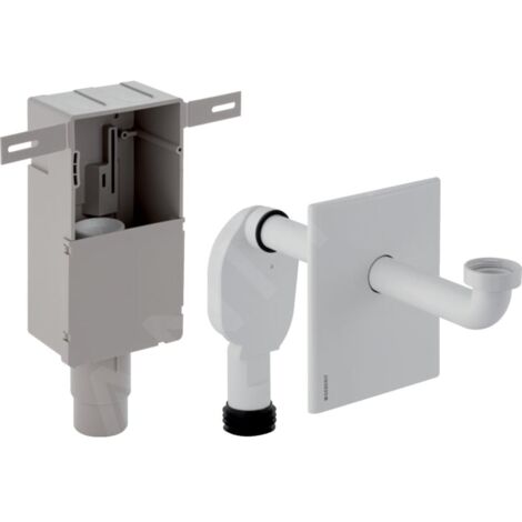 Geberit 151121001 siphon encastré anti-odeurs pour lavabo (1/3)
