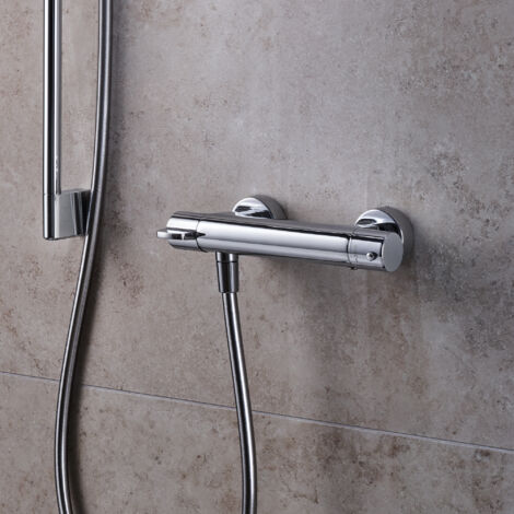 DURAVIT B14220000010 B.1 Mitigeur thermostatique de douche apparent (1/5)