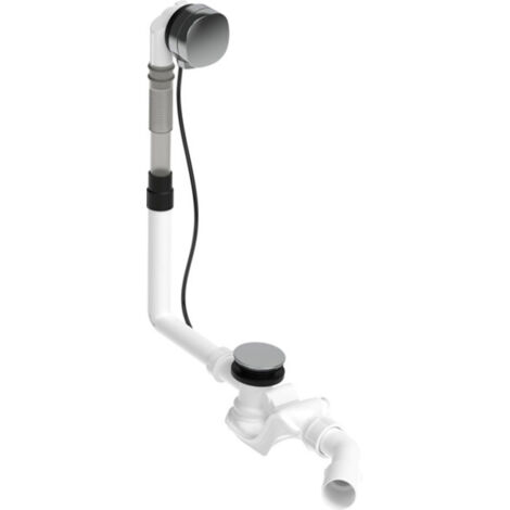 DURAVIT 792201000001000 Garniture de vidage et trop-plein Quadroval (1/3)