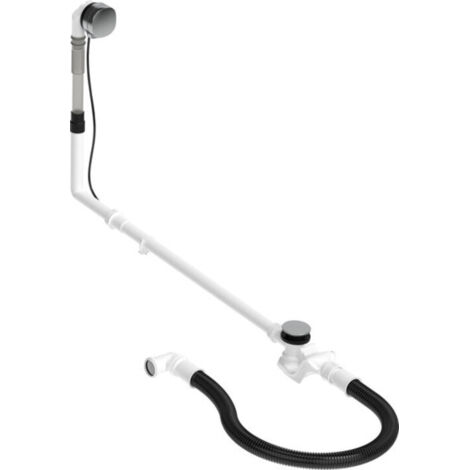 DURAVIT 792211000001000 Garniture de vidage et trop-plein Quadroval (1/3)