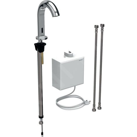 Geberit 116167211 Piave robinet d'alimentation WT, montage au sol, réseau (1/4)