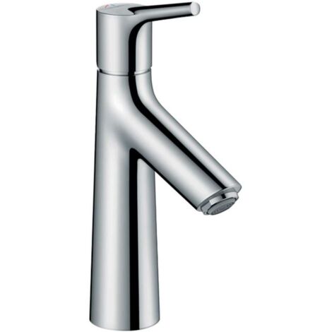 Hansgrohe – Mitigeur de lavabo chromé avec limiteur de température réglable – Longueur bec 93mm – Débit 5 l/min – 72022000 (1/10)