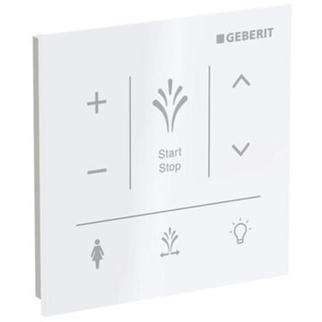 Geberit 147041SI1 Panneau de commande mural pour Geberit AquaClean (1/3)