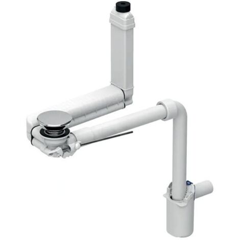Geberit 152059211 Clou évacuation WT d40 modèle gain de place avec (1/3)