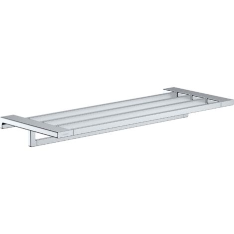 Hansgrohe – Porte-serviette multibarres 648mm – Fixation cachée – Finition chromée – Pour salle de bain moderne et optimisée