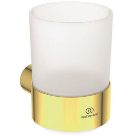 IDEAL STANDARD T4505A2 verre de bouche Conca, rond, or brossé (1/3)