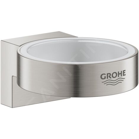 GROHE Support Selection 41027 pour verre/distributeur de savon supersteel, 41027DC0 (1/5)