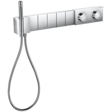 Axor Edge - Mitigeur thermostatique de douche encastré Select 680/100 pour 5 sorties, chrome 46731000 (1/5)