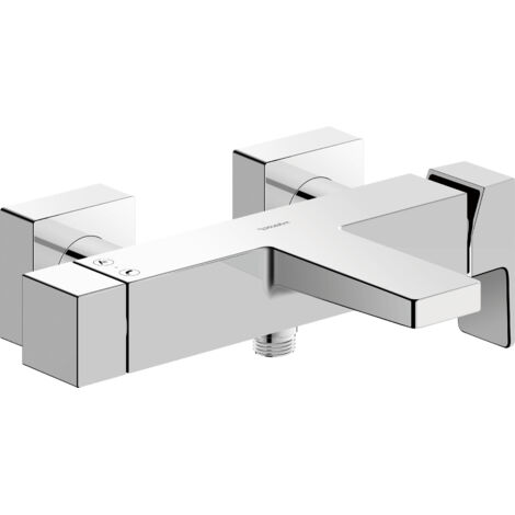 DURAVIT MH5230000010 Manhattan Robinet mitigeur lavabo 1 trou surélevé chrome (1/5)