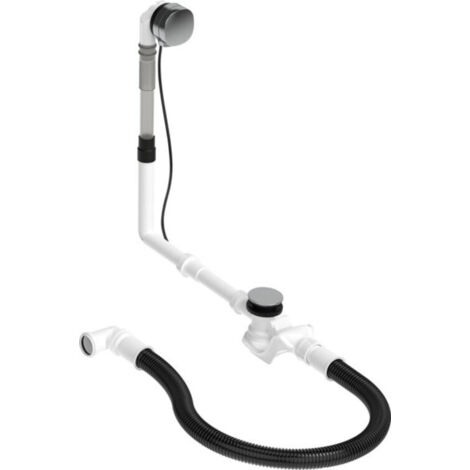 DURAVIT 792205000001000 Garniture de vidange et trop-plein Quadroval (1/3)