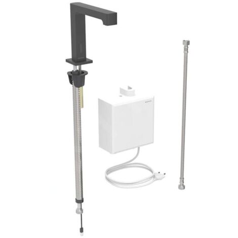 Geberit 116171141 Brenta robinet de chasse, montage sur pied, alimentation secteur (1/2)