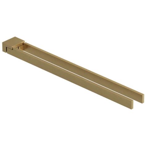 Kludi Vela C - Porte-serviettes double, doré brossé 31977N0 (1/2)