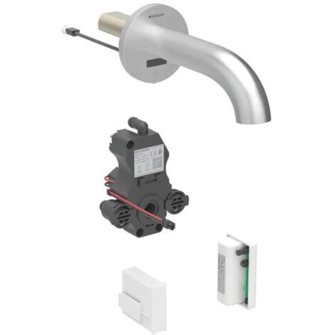 Geberit 116266SN1 Piave robinet de chasse WT, montage mural, générateur (1/2)