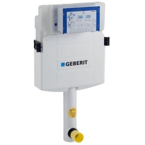 Geberit – Réservoir de chasse d'eau encastré 6/3 litres – Thermoplastique 790x145x608mm – Montage facile pour WC suspendus et au sol (1/10)