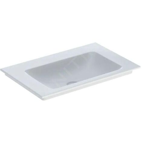 Geberit ONE lavabo pour meubles sortie verticale, 75x14x48cm, (1/3)