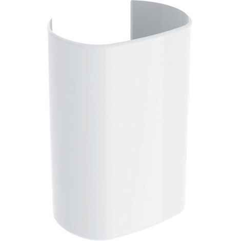 Keramag – Couvercle décoratif Geberit 505058011 – Blanc – Cache tuyau 7,8cm – Pour espaces confinés – Coffrage technique (1/2)