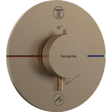 hansgrohe ShowerSelect Comfort S thermostat, encastré, 2