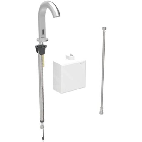 Geberit 116163SN1 Piave mitigeur lavabo sur pied, montage au sol, robinetterie batterie (1/2)
