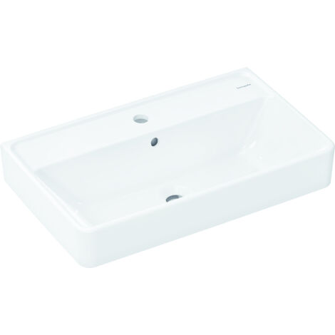 HANSGROHE 61128450 Plan vasque Compact Xanuia Q 650x390 mm (1/5)