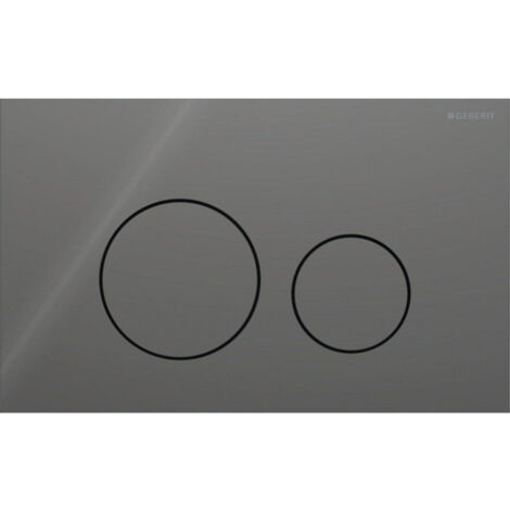 GEBERIT 115628JK1 Sigma 40 Plaque de commande, pour chasse à double flux (1/2)