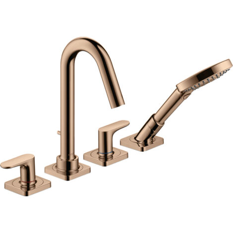 AXOR 34444300 Mitigeur 4 trous pour baignoire Axor Citterio M (1/2)
