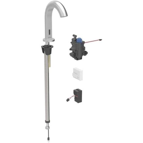 Geberit 116187SN1 Piave robinet d'eau sanitaire, montage sur pied, réseau (1/2)