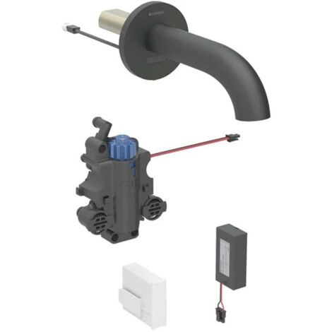 Geberit 116288141 Piave robinet pour WC suspendu, montage mural, mitigeur (1/2)
