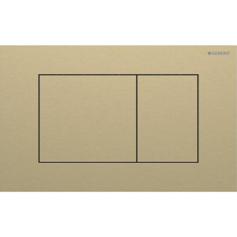 GEBERIT 115629QF1 Sigma 40 Plaque de commande, pour chasse d'eau à 2 volumes (1/3)