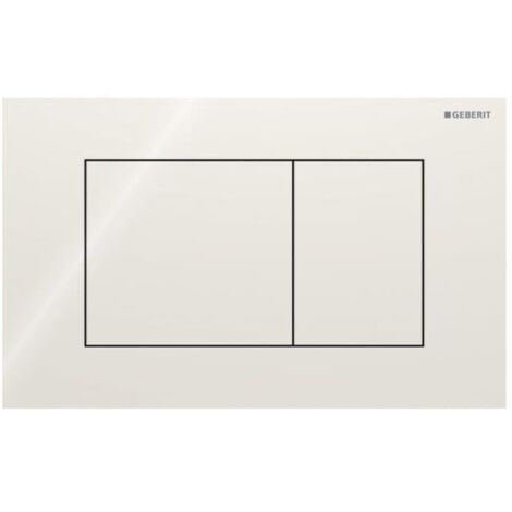 GEBERIT 115629JL1 Sigma 40 Plaque de commande, pour chasse d'eau à 2 volumes (1/5)