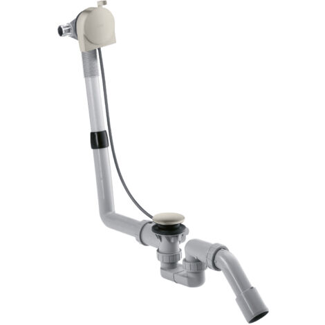 AXOR 58307800 Garniture de bonde, trop-plein et évacuation pour baignoire Axor (1/2)