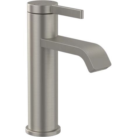Mitigeur lavabo VILLEROY ET BOCH Dawn sans tirette Brushed Nickel Matt (1/5)