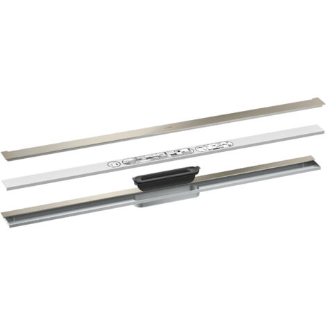 AXOR 42528820 Ensemble prêt à poser Goulotte de douche AXOR Drain (1/2)
